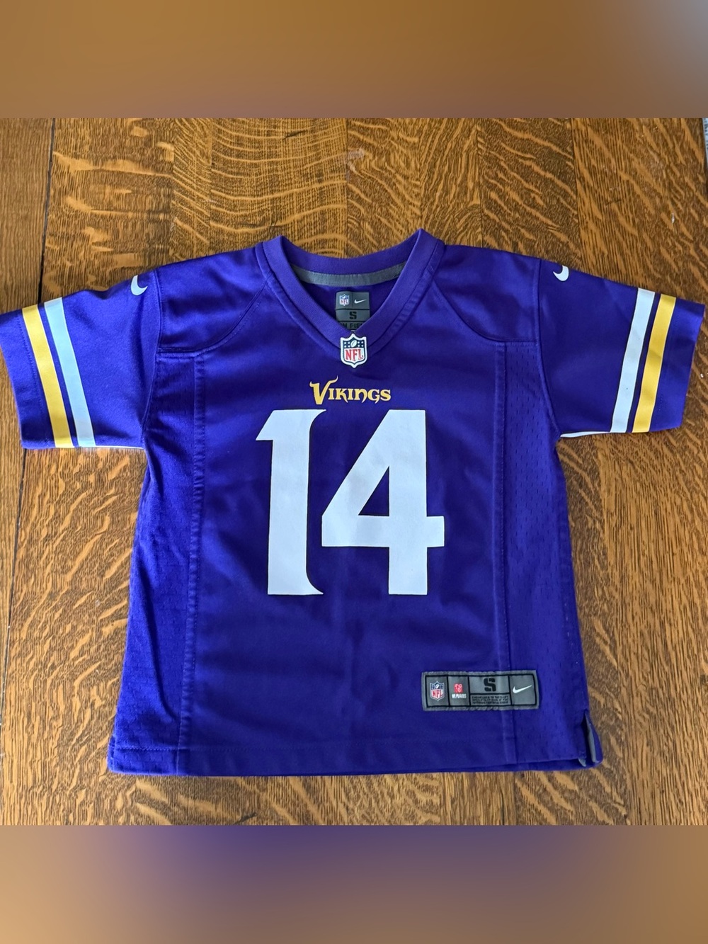 *KIDS SMALL* Minnesota Vikings #14 Diggs Nike Football Jersey